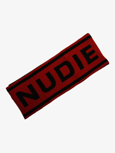 Nudie Jeans / sjaal Henriksson Nj in rood