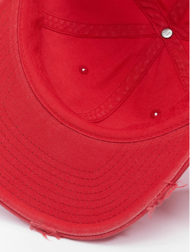 Flexfit / snapback cap Low Profile Destroyed in rood