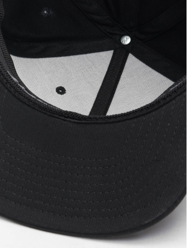 Flexfit / Flexfitted Cap Flat Visor in zwart
