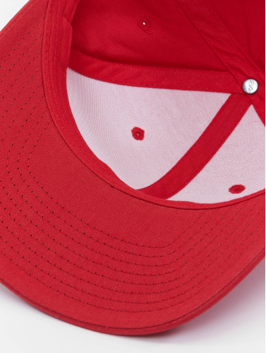 Flexfit / snapback cap Curved Classic in rood