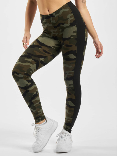 Urban Classics / Legging Camo Stripe in camouflage