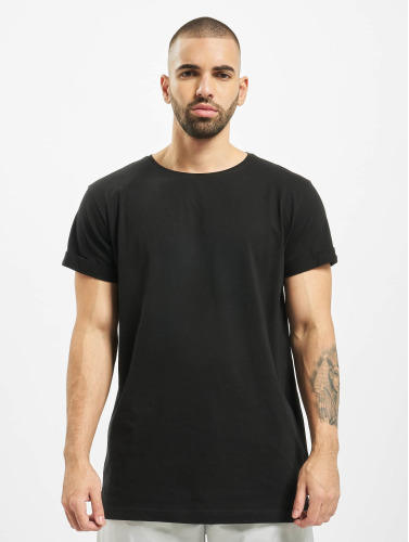 Urban Classics / t-shirt Turnup in zwart