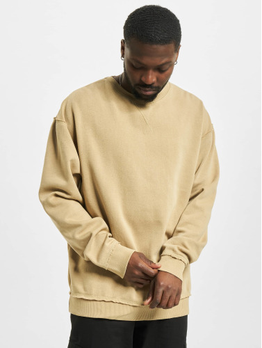 Urban Classics Sweater/trui -M- Oversize Open Edge Crew Beige