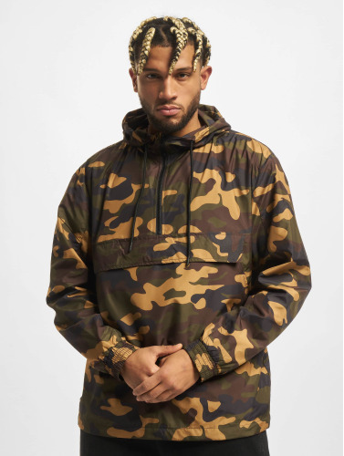 Urban Classics Camo Windbreaker Anorak woodland camo