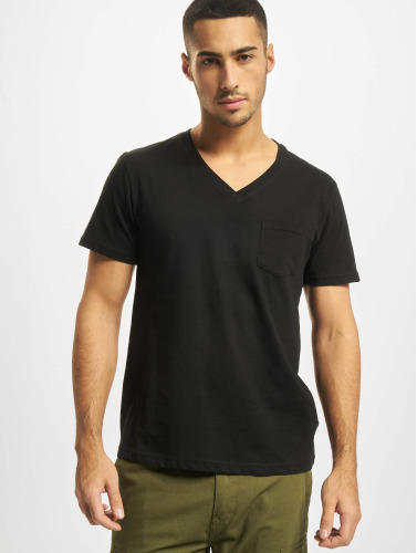 DEF / t-shirt V-Neck in zwart