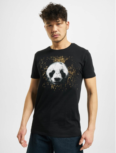 Merchcode / t-shirt Desiigner Panda in zwart