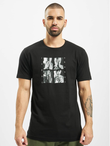 Mister Tee / t-shirt Tupac Shakur Hands in zwart