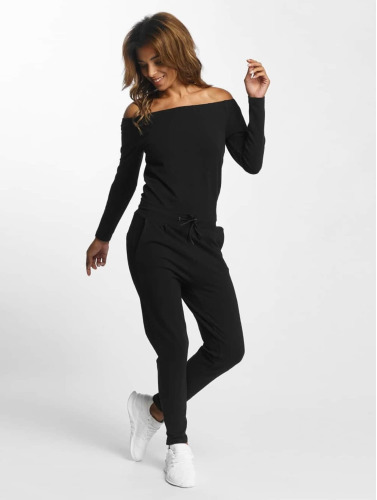 DEF / jumpsuit Stretch in zwart