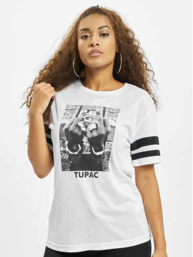 Mister Tee / t-shirt 2Pac Stripes in wit