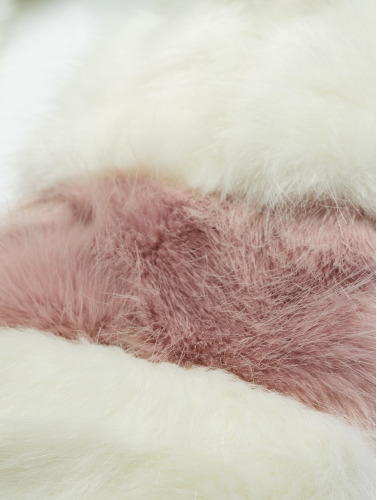Bangastic / sjaal Fake Fur in wit