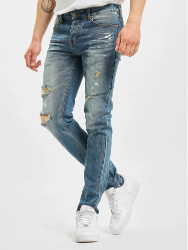 Sixth June / Slim Fit Jeans Destroyed Washed in blauw