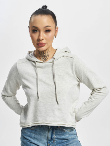 Urban Classics / Hoody Ladies Cropped in wit