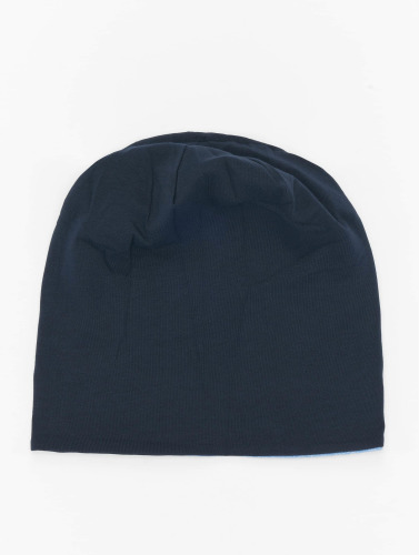 MSTRDS / Beanie Jersey Reversible in blauw