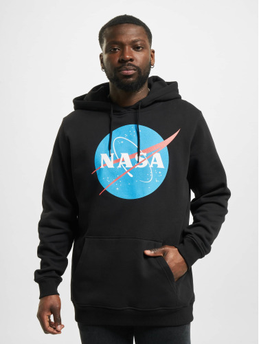 Urban Classics NASA Hoodie/trui -5XL- NASA Zwart