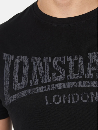 Lonsdale London / t-shirt Logo Kai in zwart
