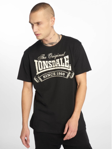 Lonsdale London / t-shirt Martock in zwart