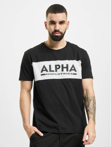 Alpha Industries / t-shirt Inlay in zwart