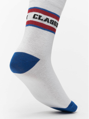 Urban Classics Sokken -35/38- Logo Stripe Sport 2-Pack Wit