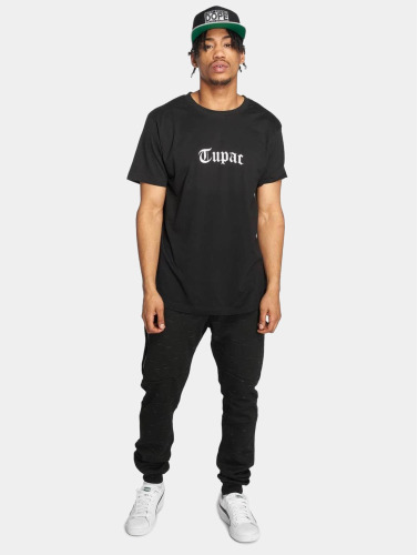Mister Tee / t-shirt Tupac Back in zwart