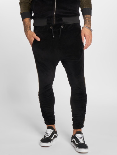 VSCT Clubwear / joggingbroek Gathered Leg Velours in zwart