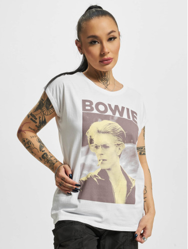 Mister Tee / t-shirt David Bowie in wit