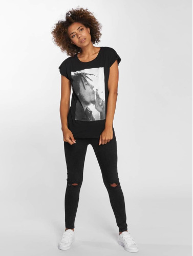 Mister Tee / t-shirt Bob Marley in zwart