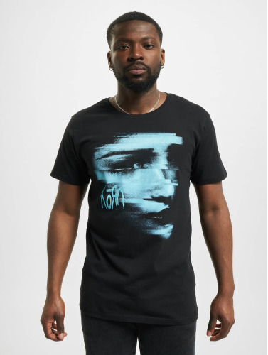 Merchcode / t-shirt Korn Face in zwart