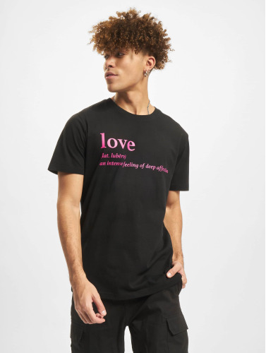 Mister Tee / t-shirt Love Definition in zwart