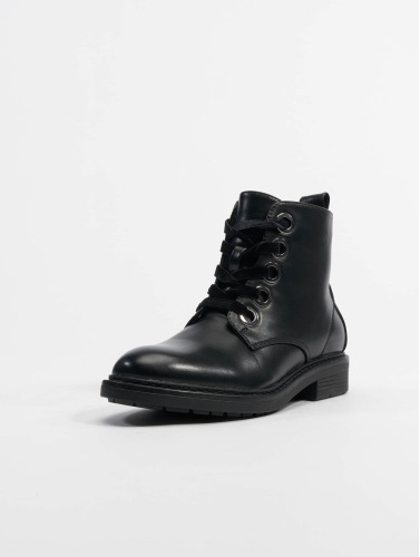 Urban Classics / Boots Velvet Lace in zwart