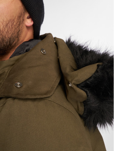 VSCT Clubwear / winterjas Zip Decor in khaki