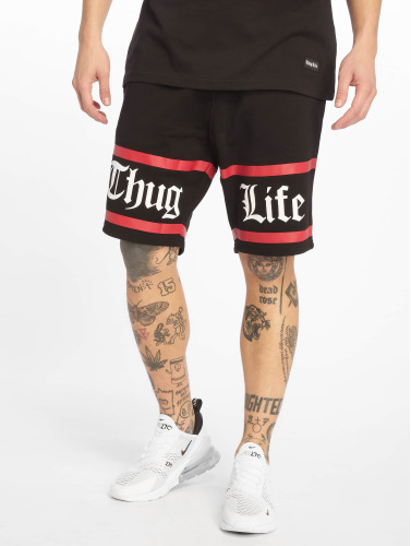 Thug Life / shorts Brick in zwart
