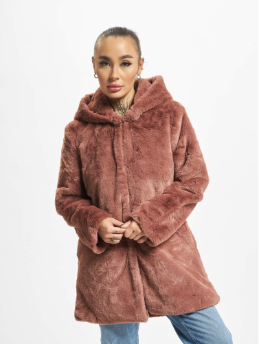 Urban Classics / Parka Hooded Teddy in rose