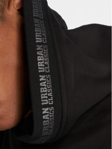 Urban Classics / Hoody Oversize Logo in zwart