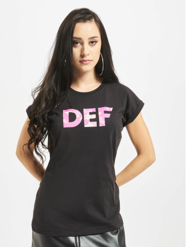 DEF / t-shirt Signed in zwart