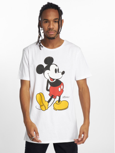 Merchcode / t-shirt Mickey Mouse in wit