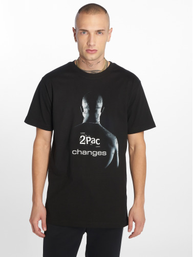 Mister Tee / t-shirt 2Pac Changes in zwart