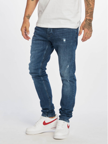 DEF / Slim Fit Jeans Skom in blauw