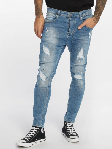 VSCT Clubwear / Slim Fit Jeans Keanu Lowcrotch in blauw