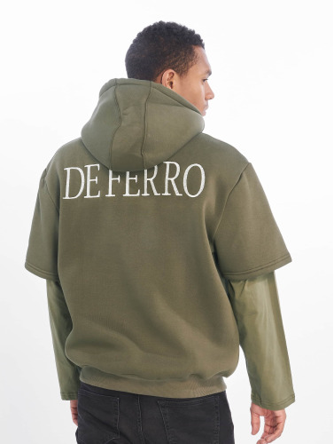 De Ferro / Hoody Arm B Hood in groen