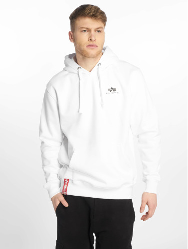 Alpha Industries / Hoody Basic Small Logo in wit