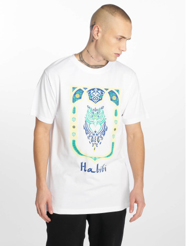 Mister Tee / t-shirt Habibi Owl in wit