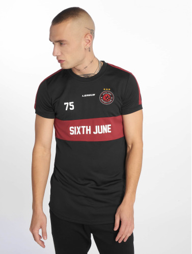 Sixth June / t-shirt Soccer in zwart