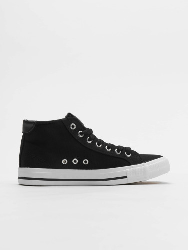 Urban Classics / sneaker High Top Canvas in zwart