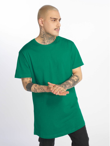 Urban Classics Heren Tshirt -2XL- Shaped Long Groen