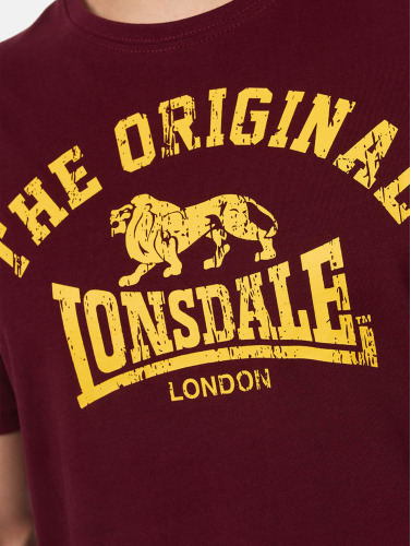 Lonsdale London / t-shirt Original in rood