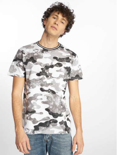 Southpole / t-shirt Camo & Splatter Print in grijs