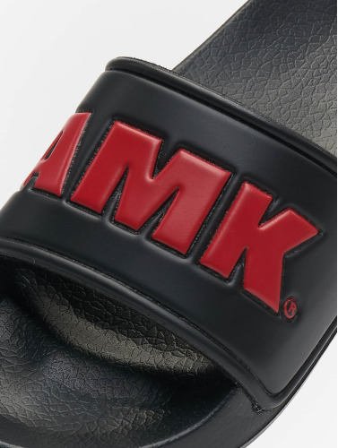 AMK / Slipper/Sandaal Logo in zwart