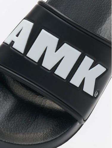AMK / Slipper/Sandaal Logo in zwart