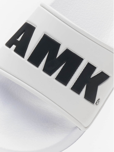 AMK / Slipper/Sandaal Logo in wit