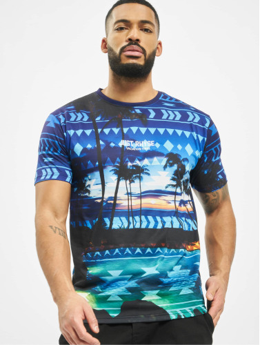 Just Rhyse / t-shirt Palm Coast in blauw